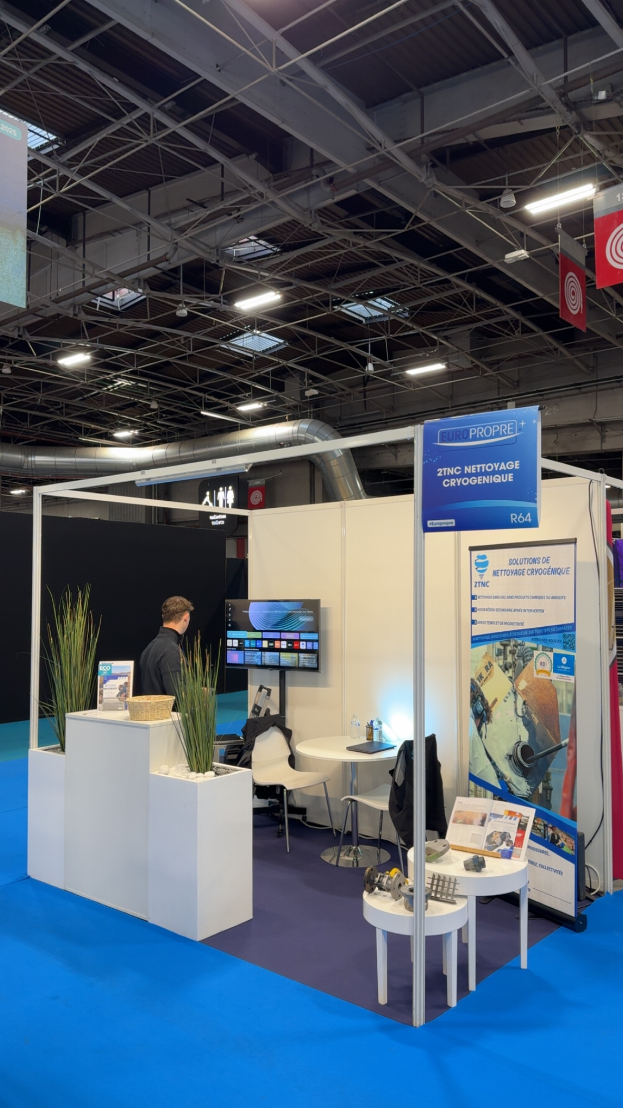 Stand 2TNC au salon Europropre 2025 à Paris