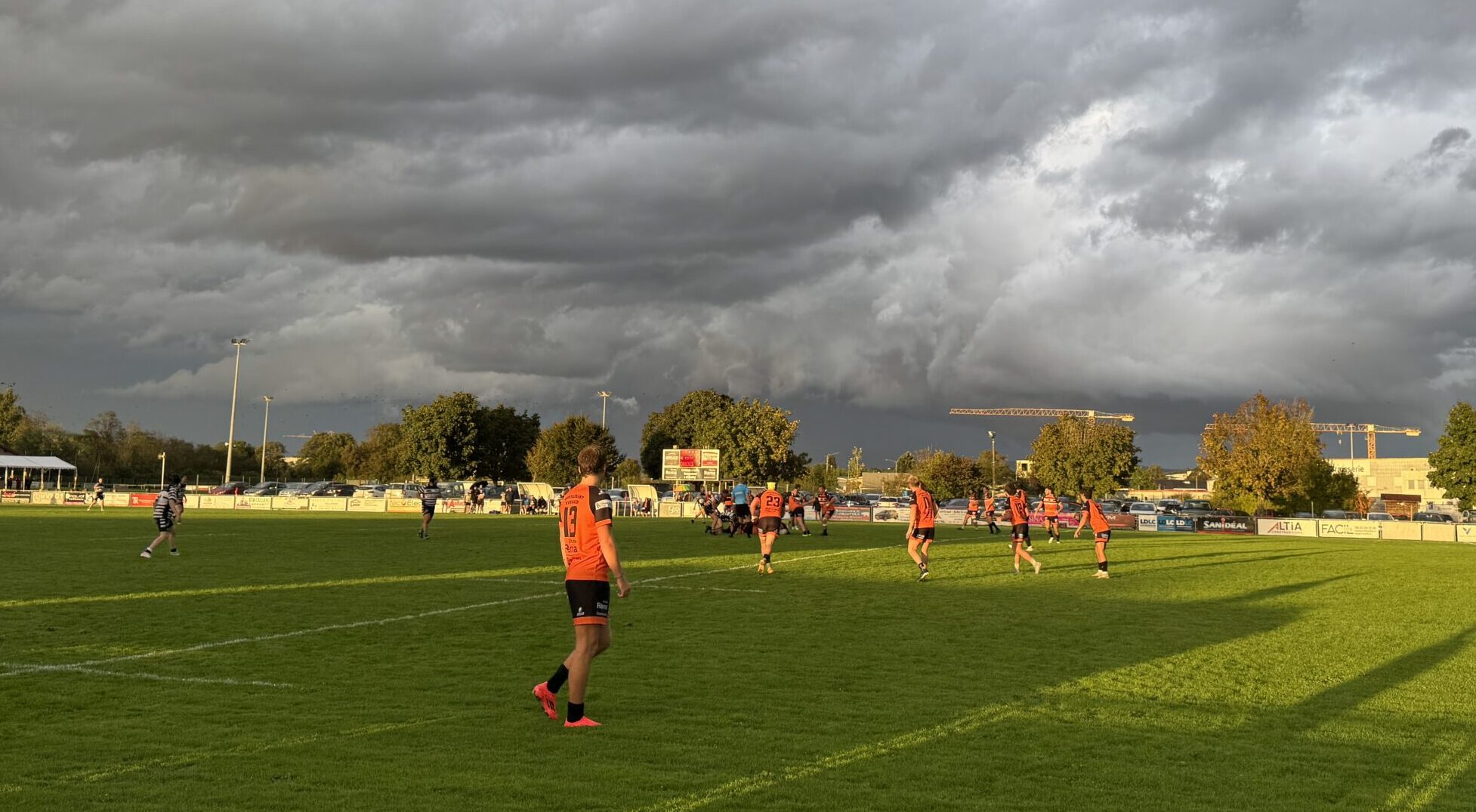 Soirée entreprises partenaires Rugby Viriat et match d'ouverture